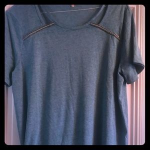 Juicy couture embellished cotton tshirt